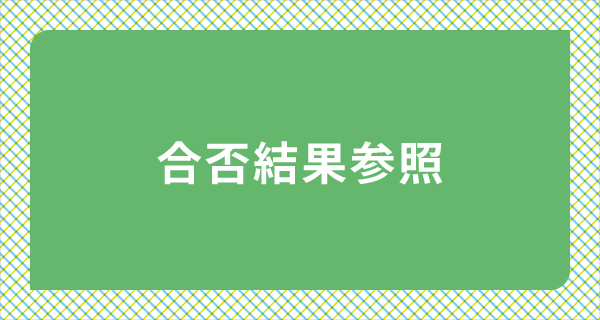 合否結果照会