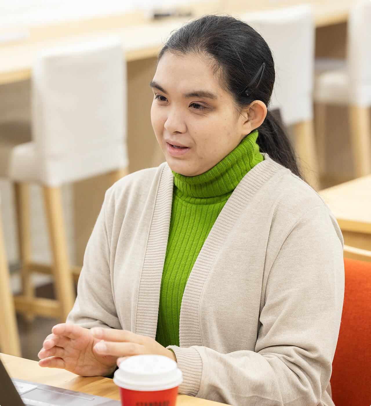 在校生 インタビュー